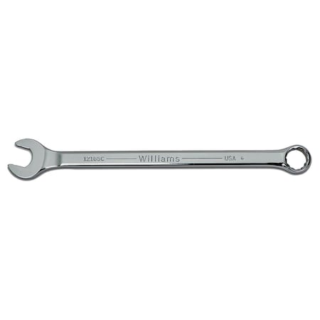 Williams Combo Wrench, 1-3/16in. , Chrome Finish, 12-Point 1238SC-TH